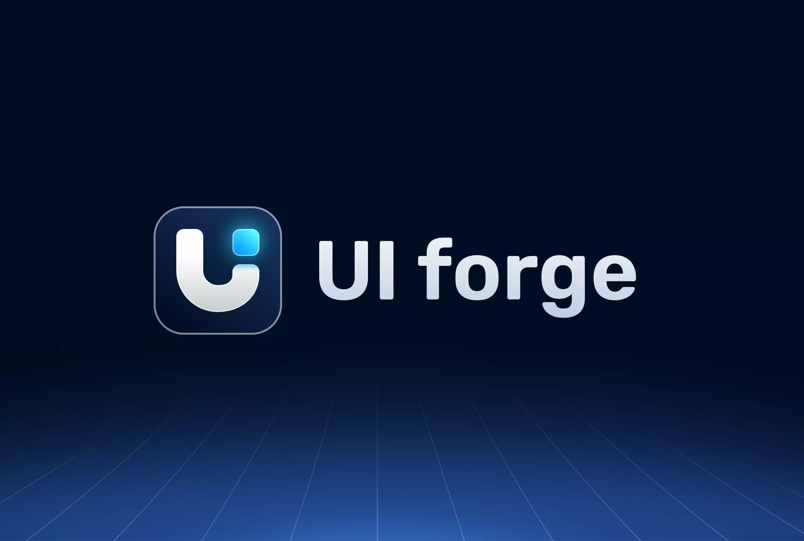 UI Forge brand logo and identity system